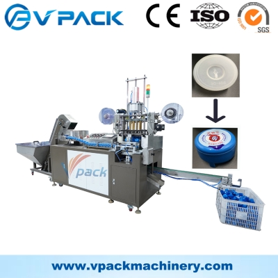 5gallon cap Film sticking machine VPK-TM-4