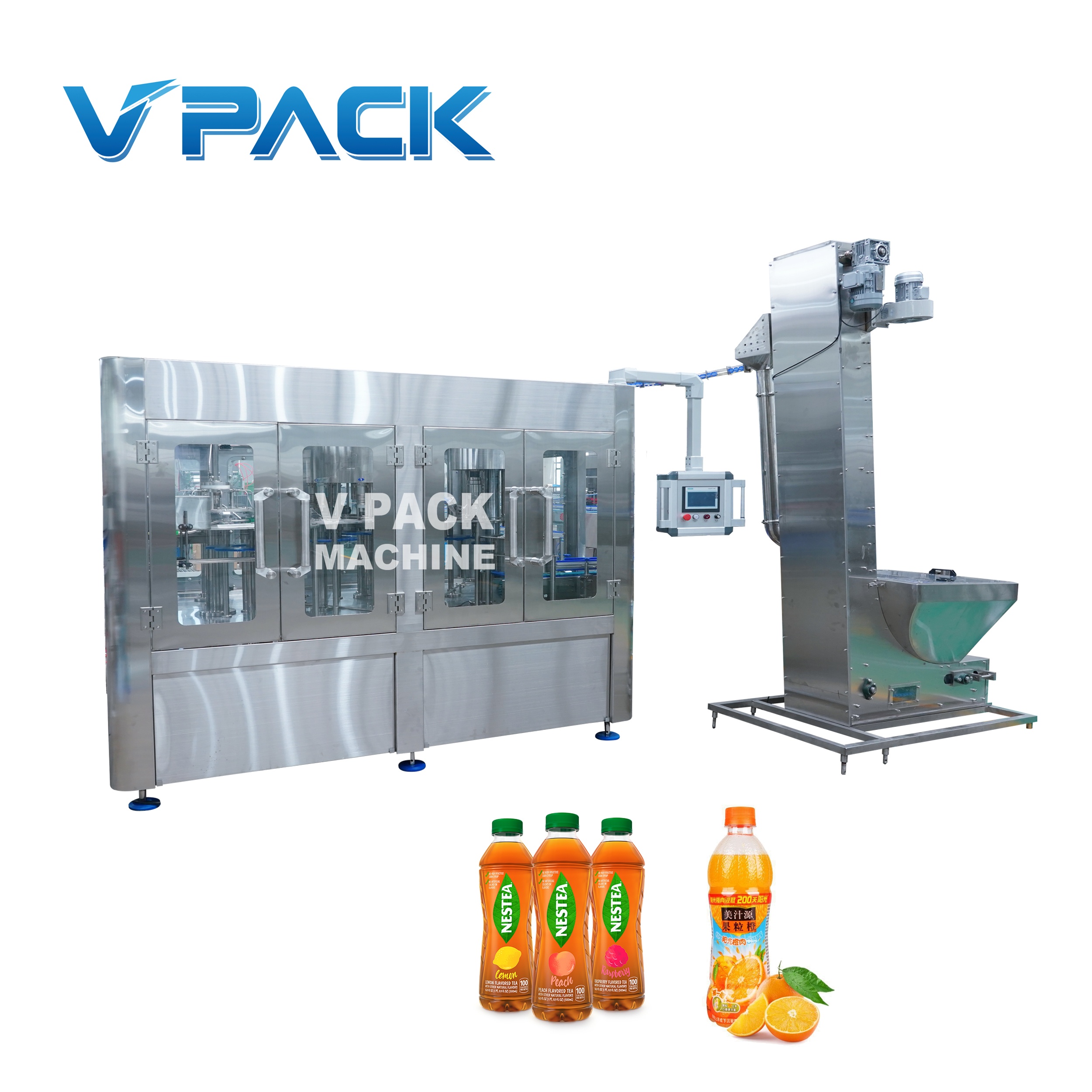 18-18-6 Fruit Juice Filling Machine