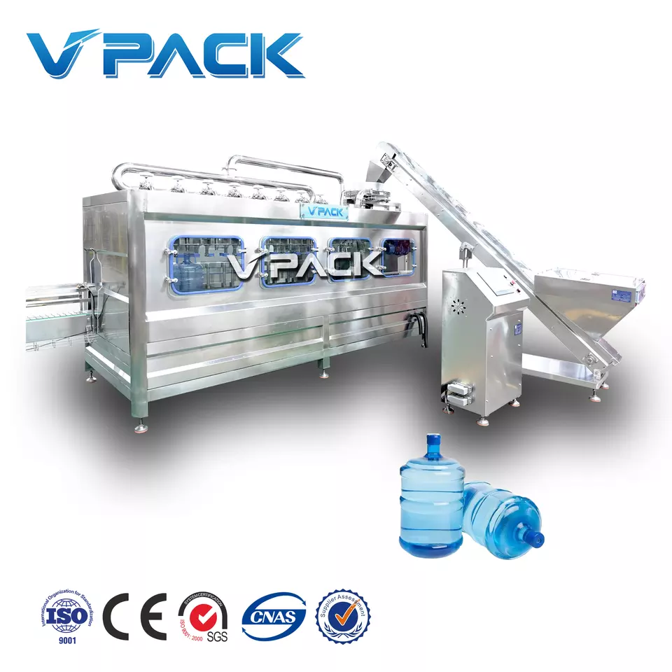 Automatic Bottled 5 Gallon Water Filling Equipment