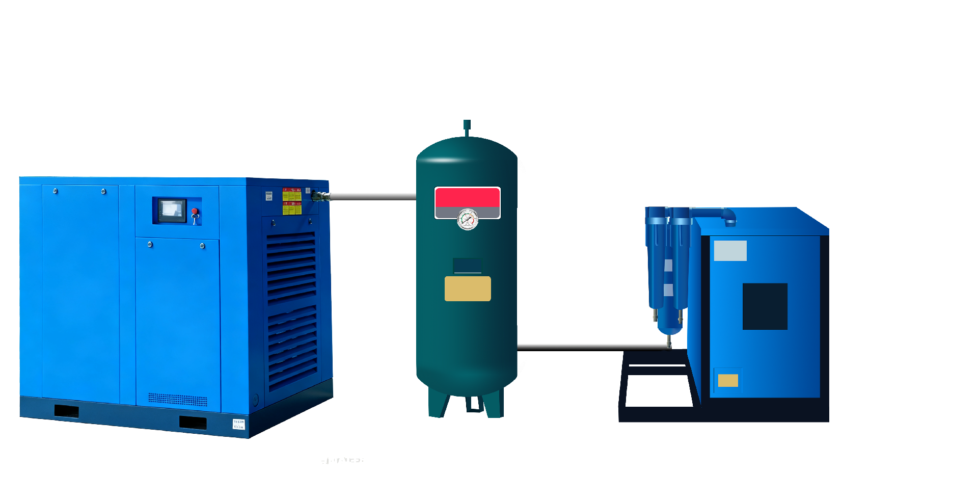 Oil-cooled Permanent Magnet VariableFrequency Air Compressor